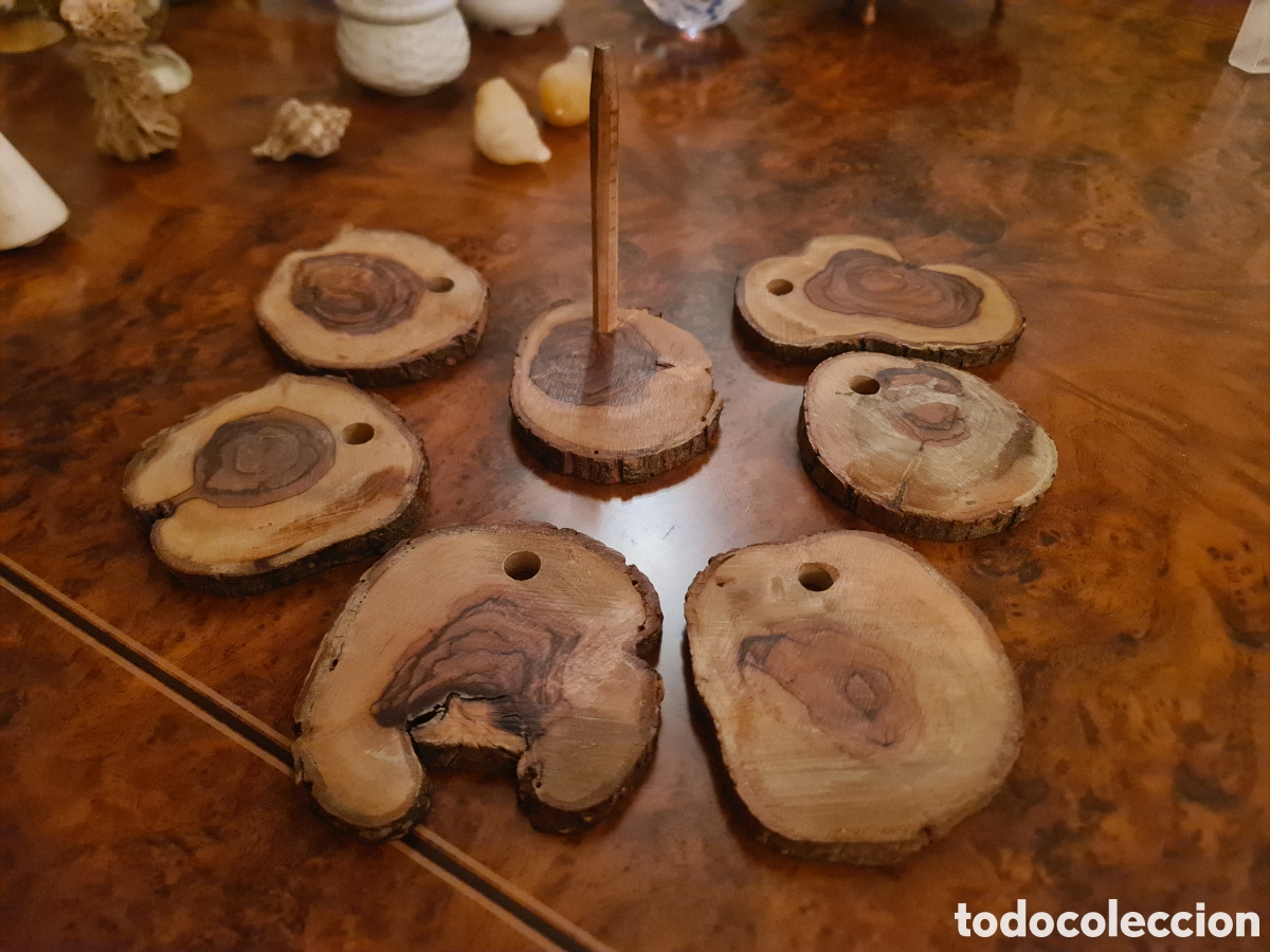 Artesan&iacute;a: Posavasos de madera artesanos - Foto 1