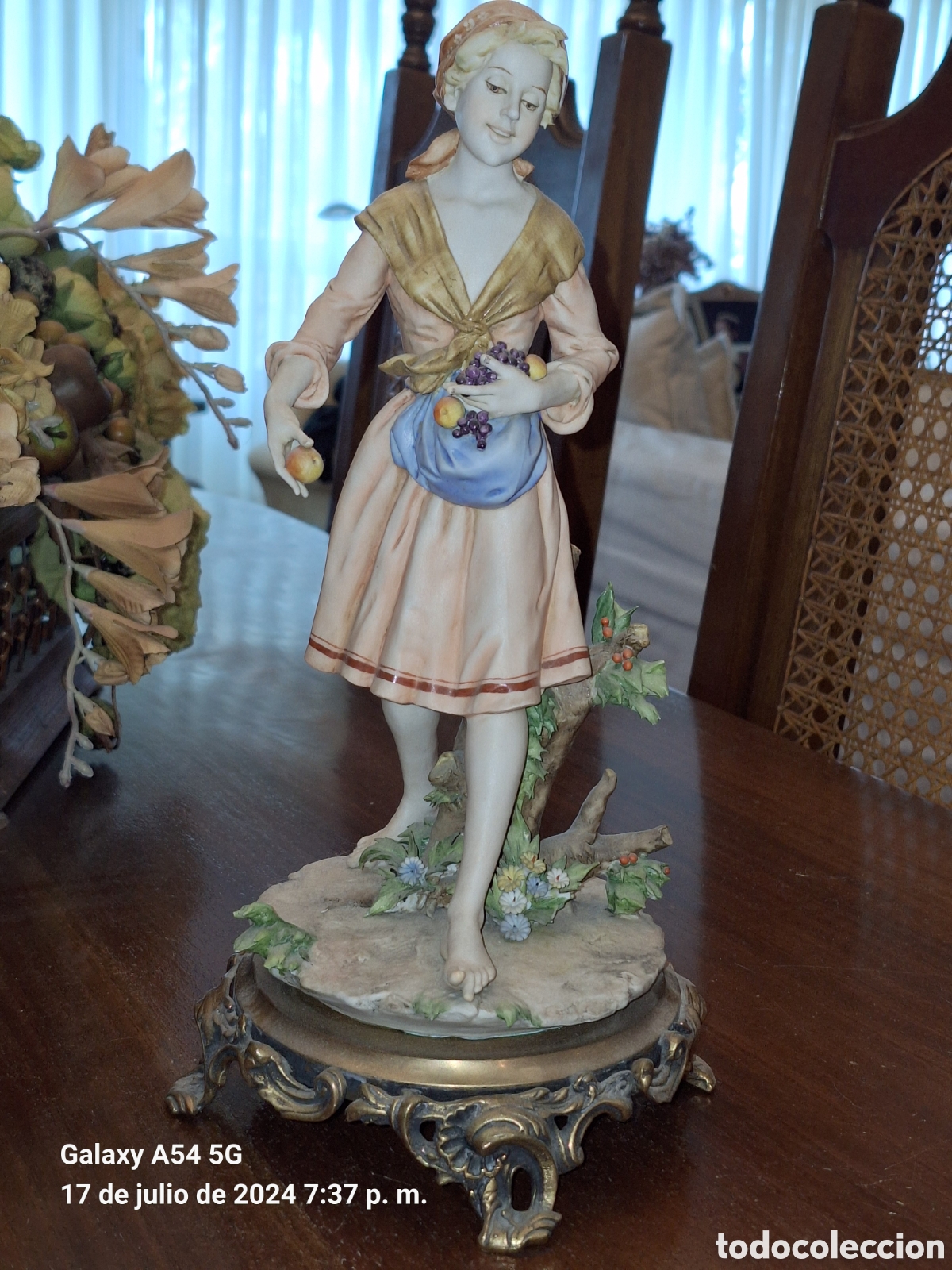 Artesan&iacute;a: Pareja de figuras de Campodimonte - Foto 7