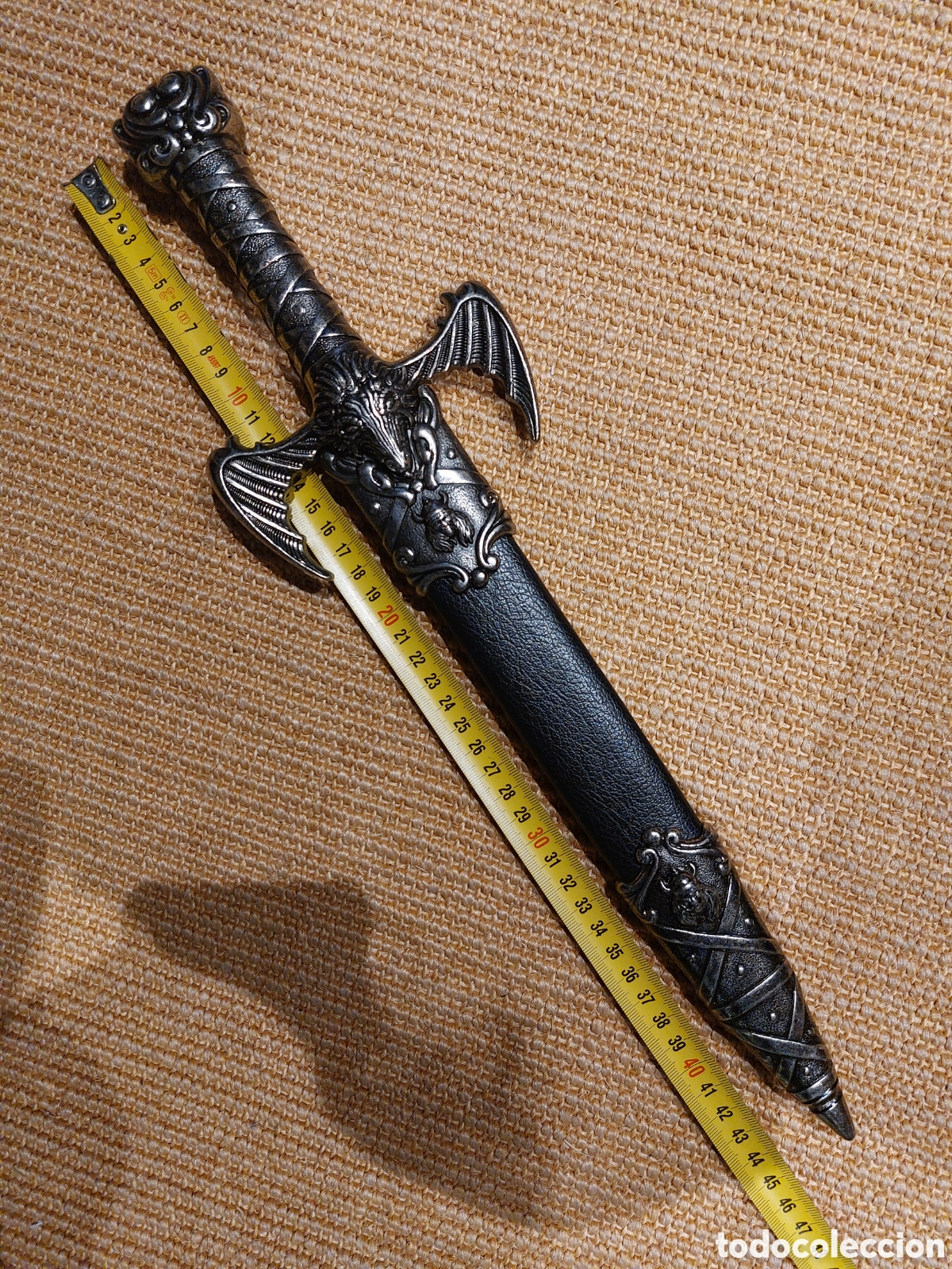 Artesan&iacute;a: Espada decorativa 45 cm con funda - Foto 8