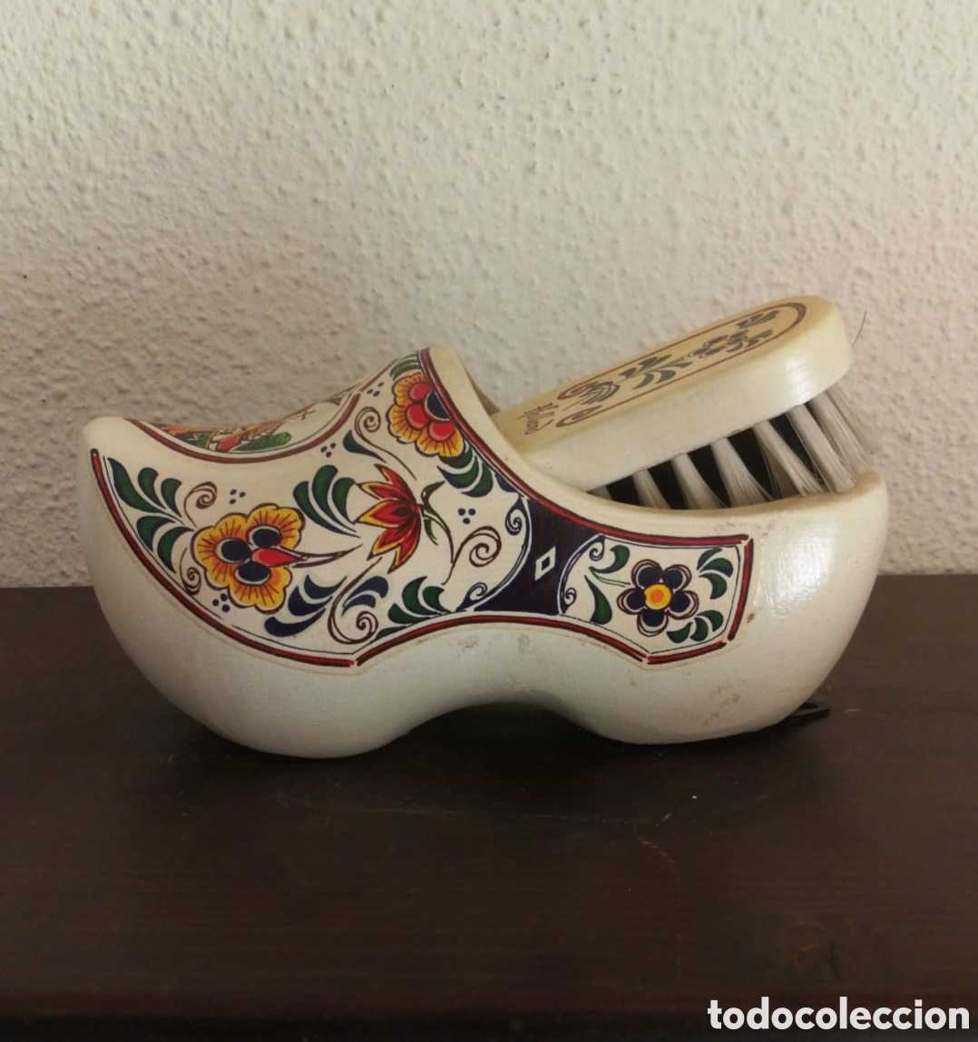 Artesan&iacute;a: Zueco y cepillo de madera. Holanda - Foto 2
