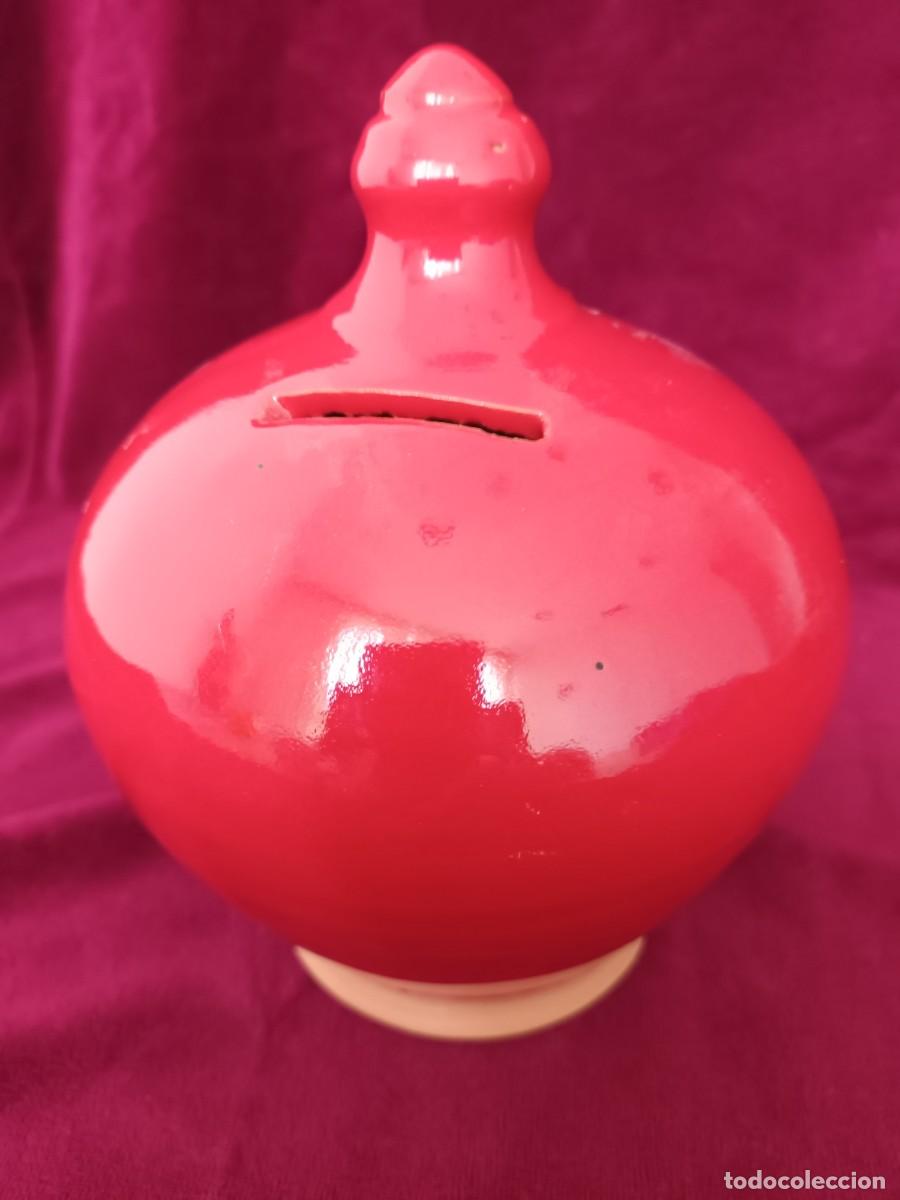 Artesan&iacute;a: HUCHA DE BARRO ESMALTADA Y REALIZADA A MANO. - Foto 1