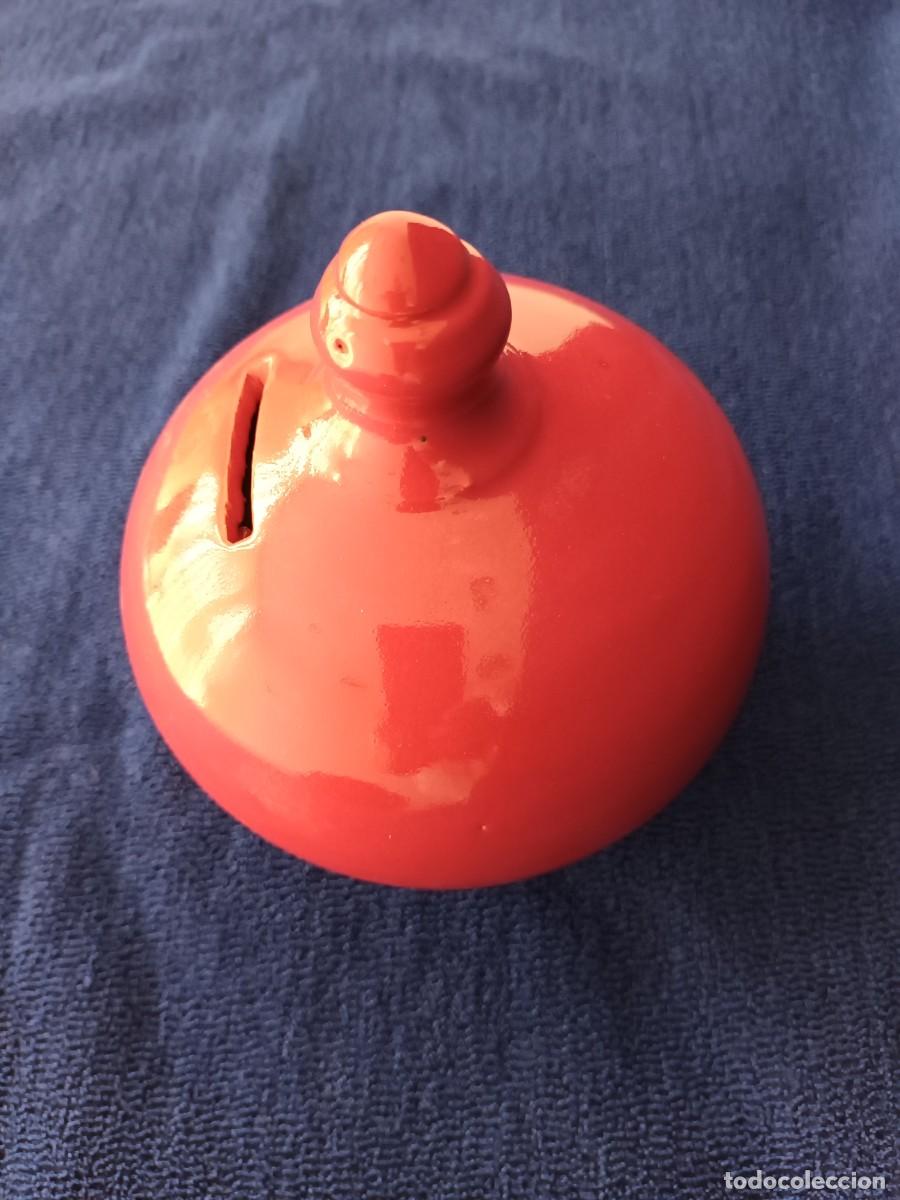 Artesan&iacute;a: HUCHA DE BARRO ESMALTADA Y REALIZADA A MANO. - Foto 4