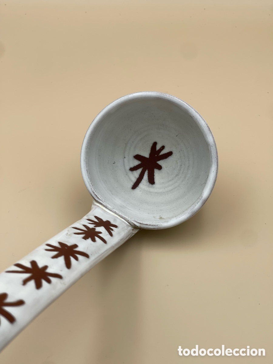 Artesan&iacute;a: Cucharon de terracota esmaltada - Foto 1