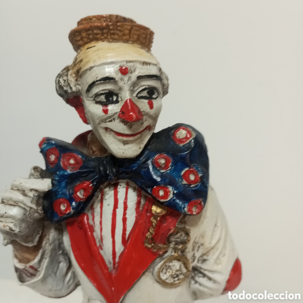 Artesan&iacute;a: Payaso madera antiguo..... - Foto 2