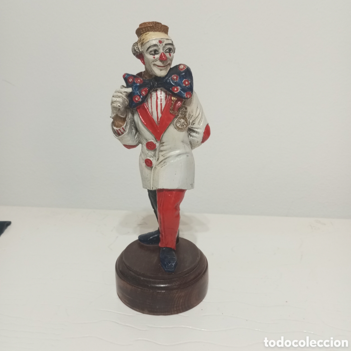Artesan&iacute;a: Payaso madera antiguo..... - Foto 1