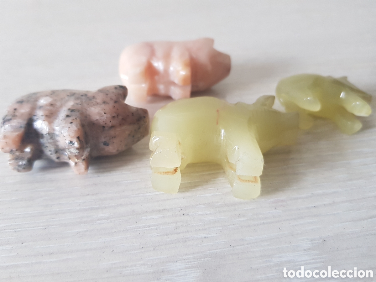 Artesan&iacute;a: Cerdos tallados en piedra - Foto 7