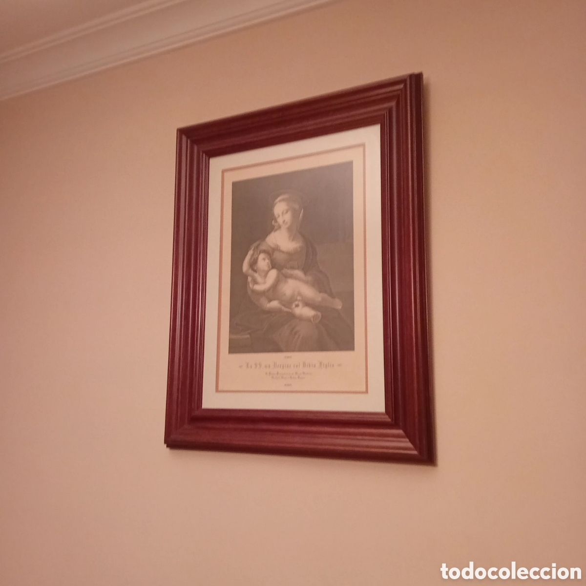 Artesan&iacute;a: Precioso cuadro de la virgen - Foto 2