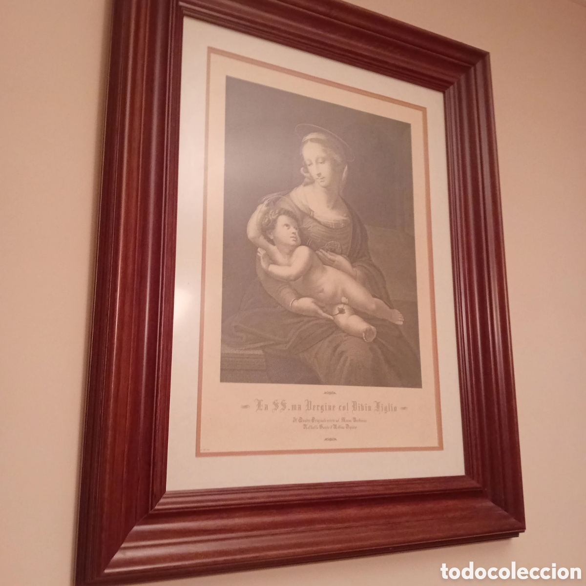 Artesan&iacute;a: Precioso cuadro de la virgen - Foto 1