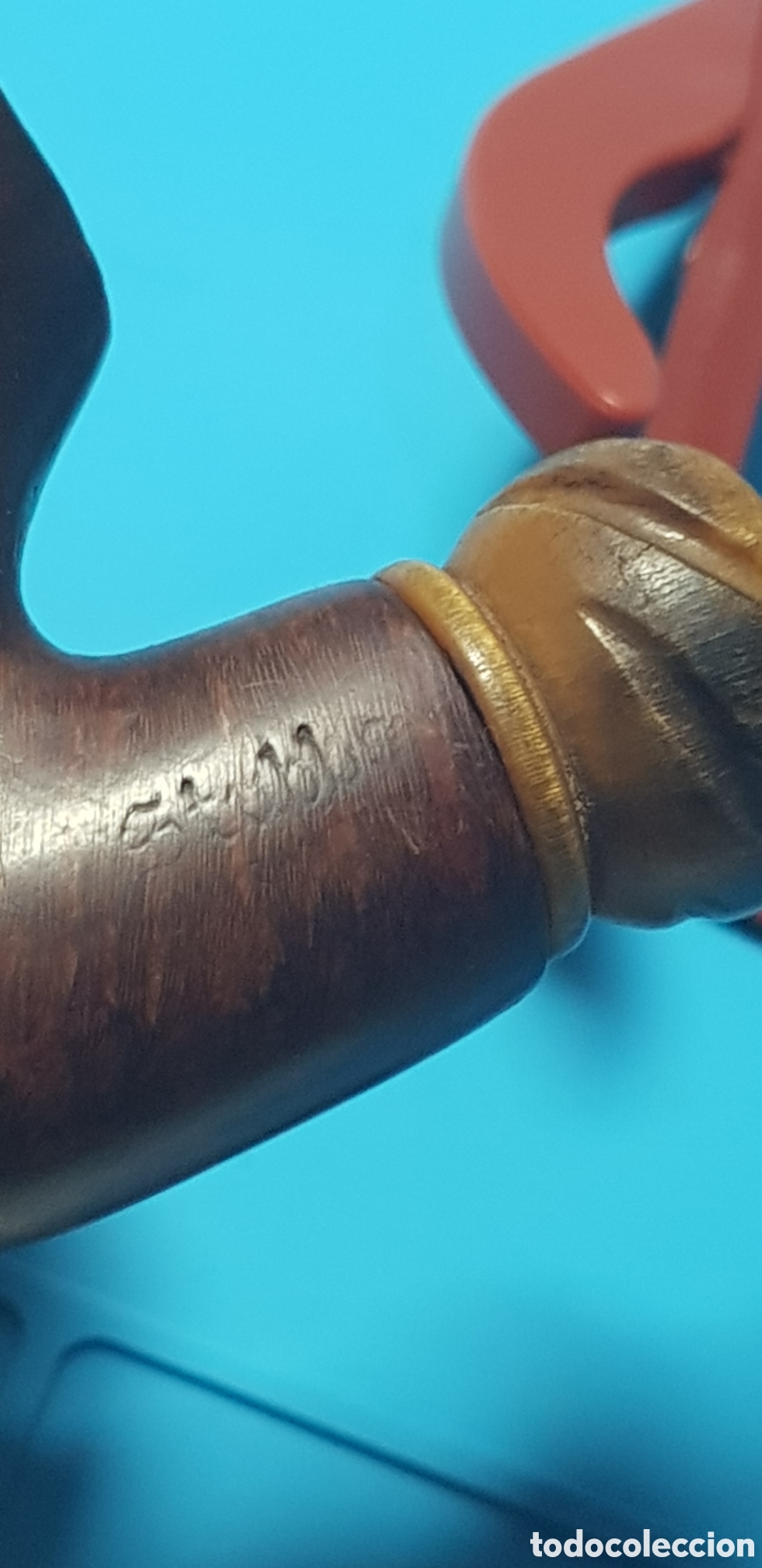 Artesan&iacute;a: Pipa de fumar muy antigua stubbs - Foto 3