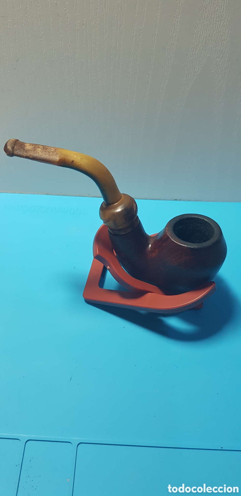 Artesan&iacute;a: Pipa de fumar muy antigua stubbs - Foto 1