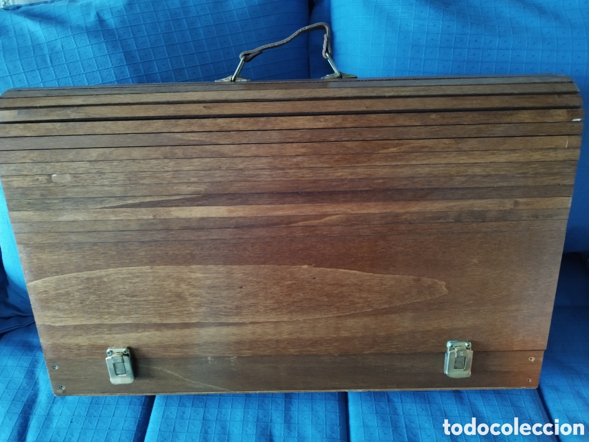 Artesan&iacute;a: Malet&iacute;n madera sapeli - Foto 2