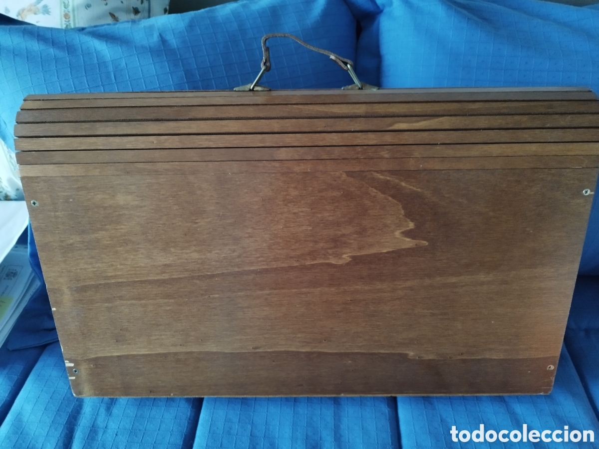Artesan&iacute;a: Malet&iacute;n madera sapeli - Foto 4