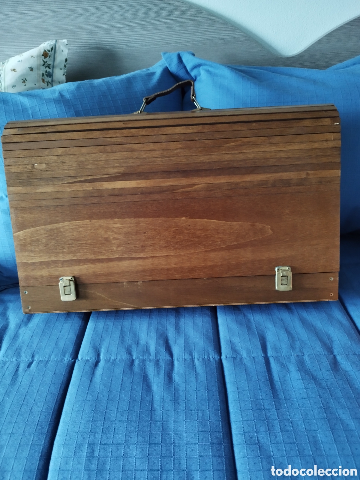 Artesan&iacute;a: Malet&iacute;n madera sapeli - Foto 1