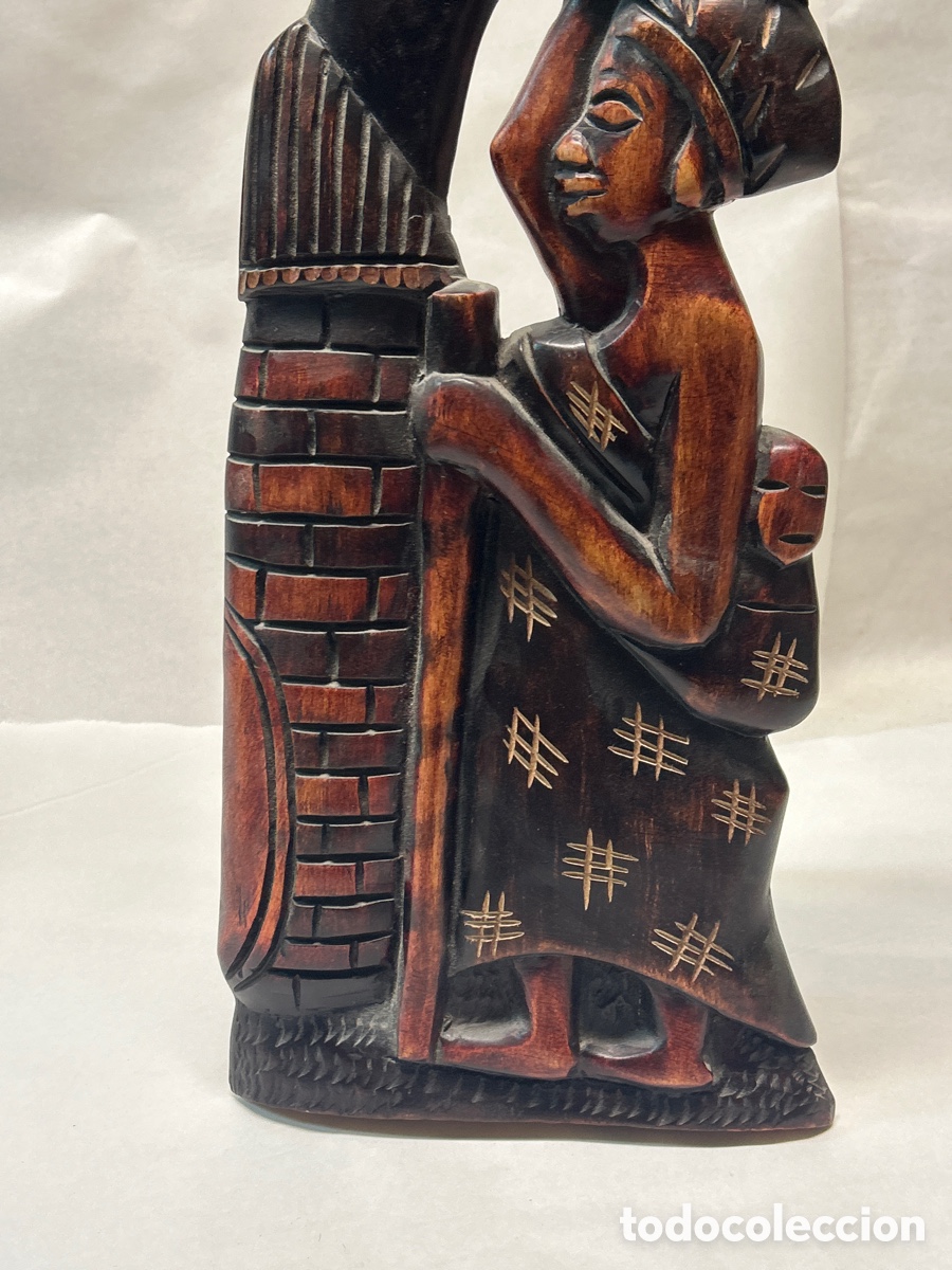 Artesan&iacute;a: Relieve madera africano - Foto 3