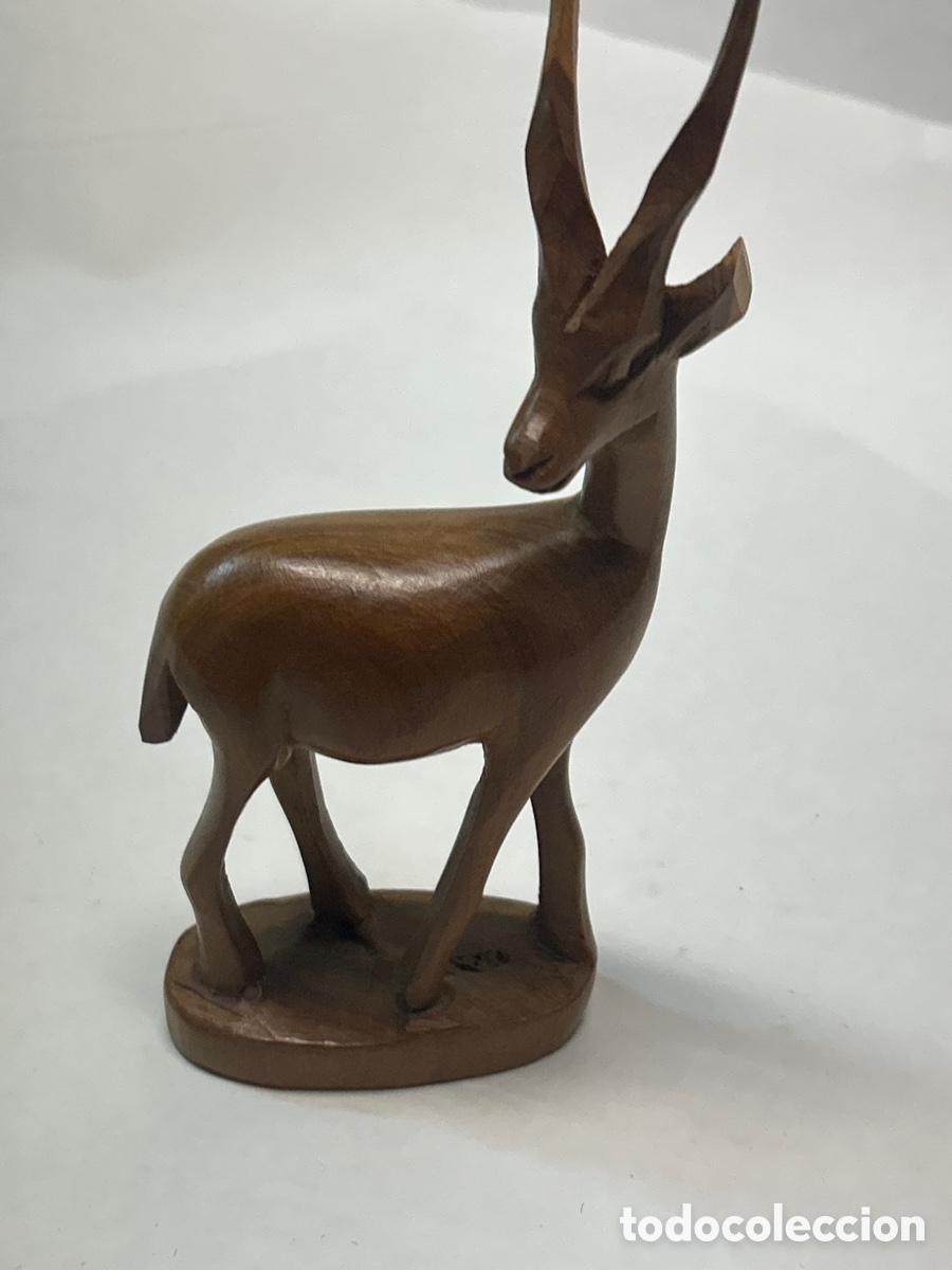 Artesan&iacute;a: Ant&iacute;lope africano madera, teca - Foto 4