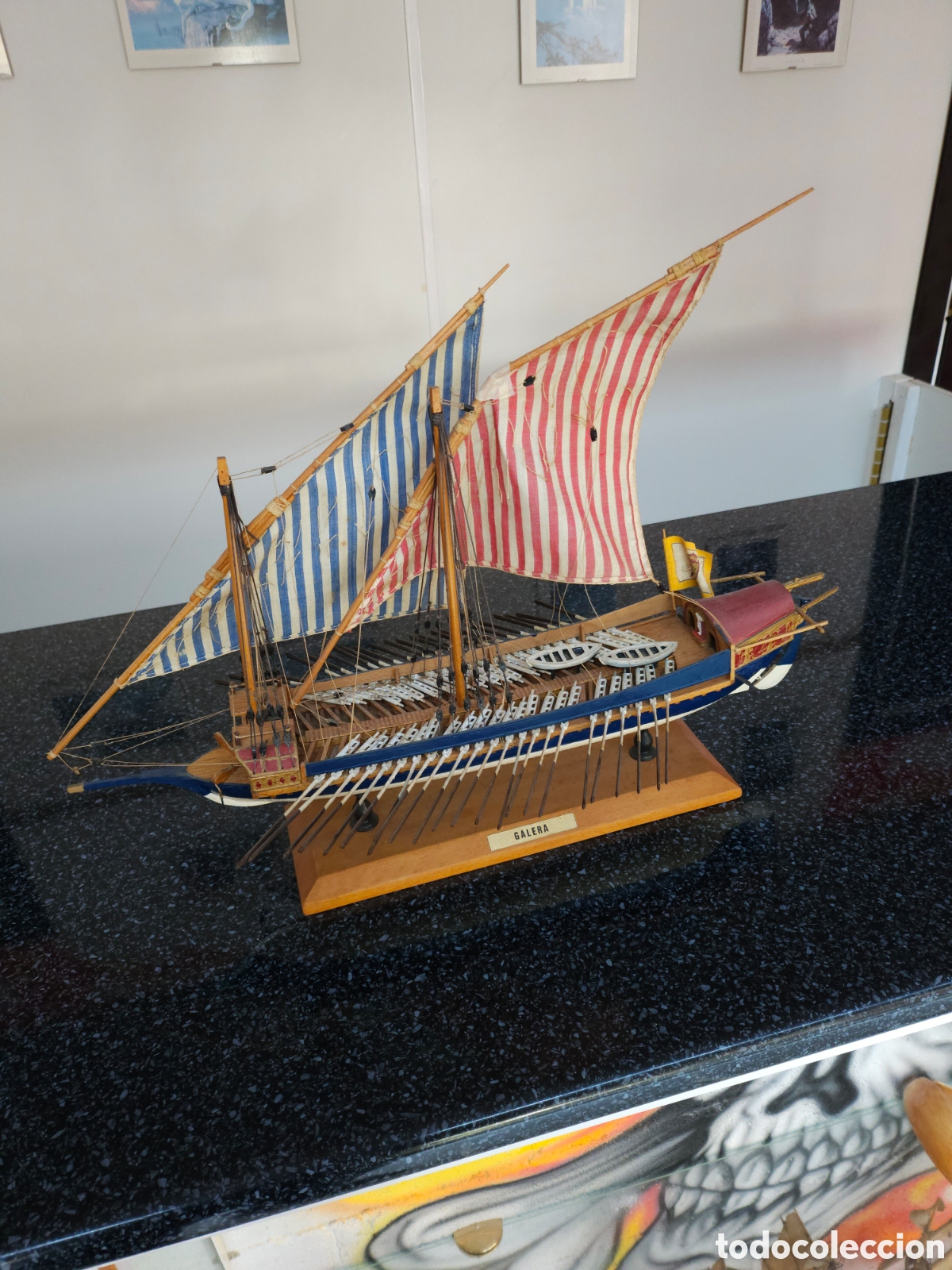 Artesan&iacute;a: Barco maqueta hecha a mano - Foto 1