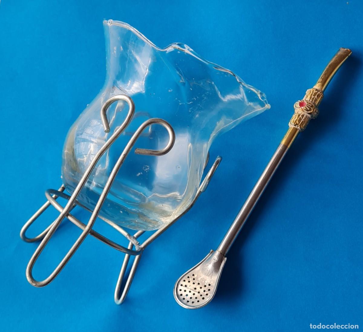 Artesan&iacute;a: COPA CRISTAL PARA EL MATE y BOMBILLA - Foto 3