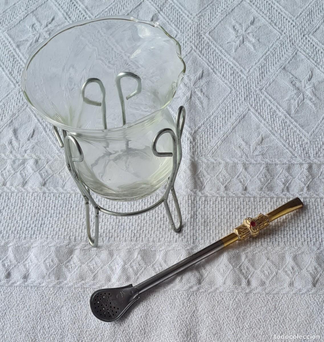 Artesan&iacute;a: COPA CRISTAL PARA EL MATE y BOMBILLA - Foto 4
