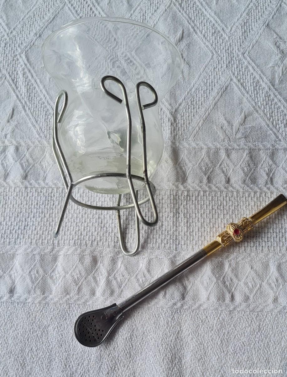 Artesan&iacute;a: COPA CRISTAL PARA EL MATE y BOMBILLA - Foto 5