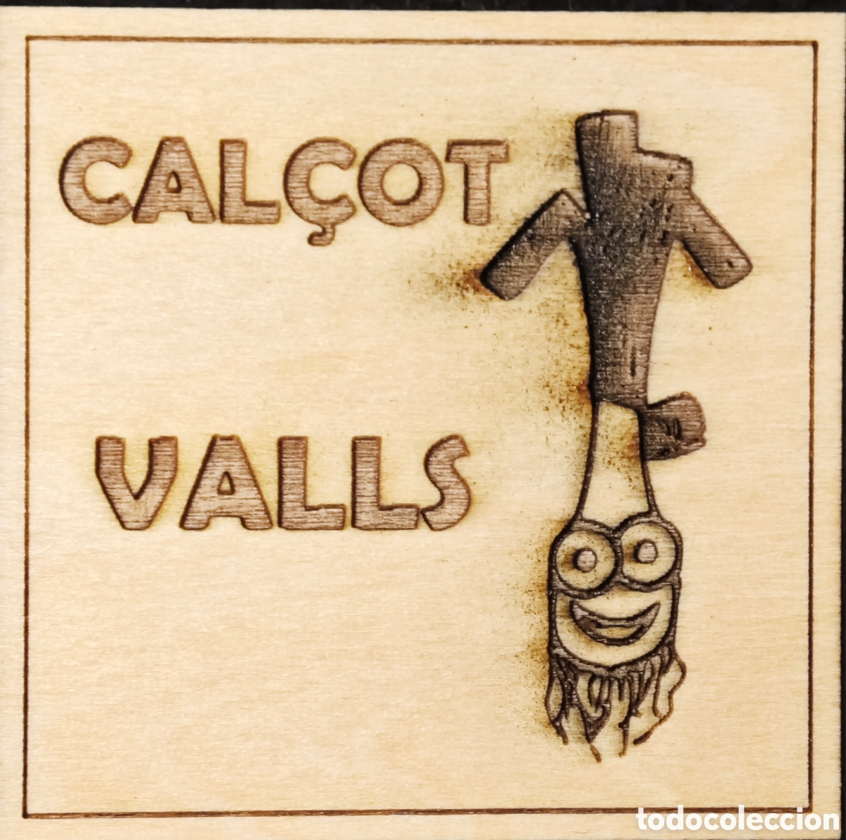 Artesan&iacute;a: Im&aacute;n madera cal&ccedil;ot Valls Tarragona nuevo - Foto 1