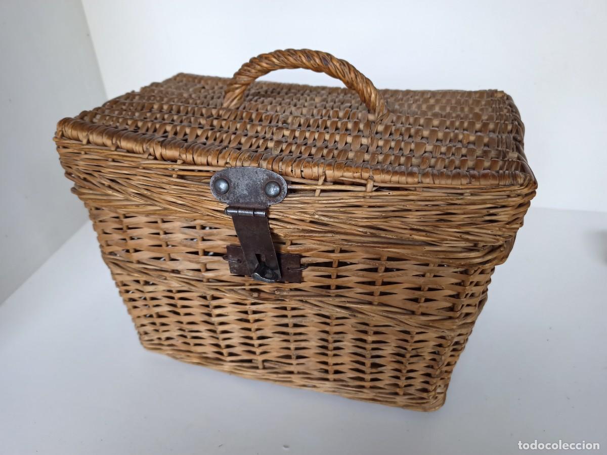 Artesan&iacute;a: Cesta de mimbre para picnic - Foto 1