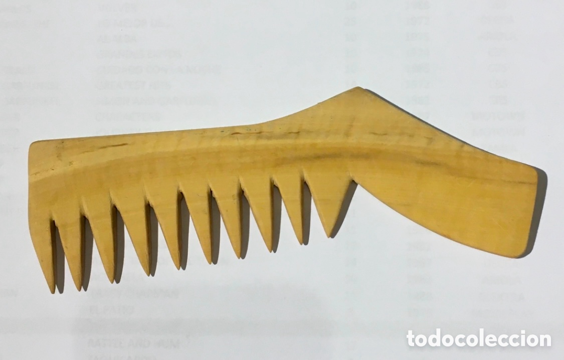 Artesan&iacute;a: Peine. Madera de boj. - Foto 1