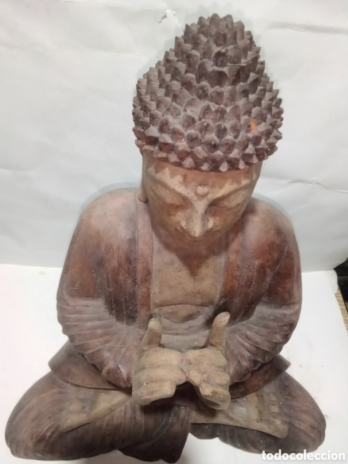 Artesan&iacute;a: BUDA - MADERA TECA - 31X26 cm - Foto 4