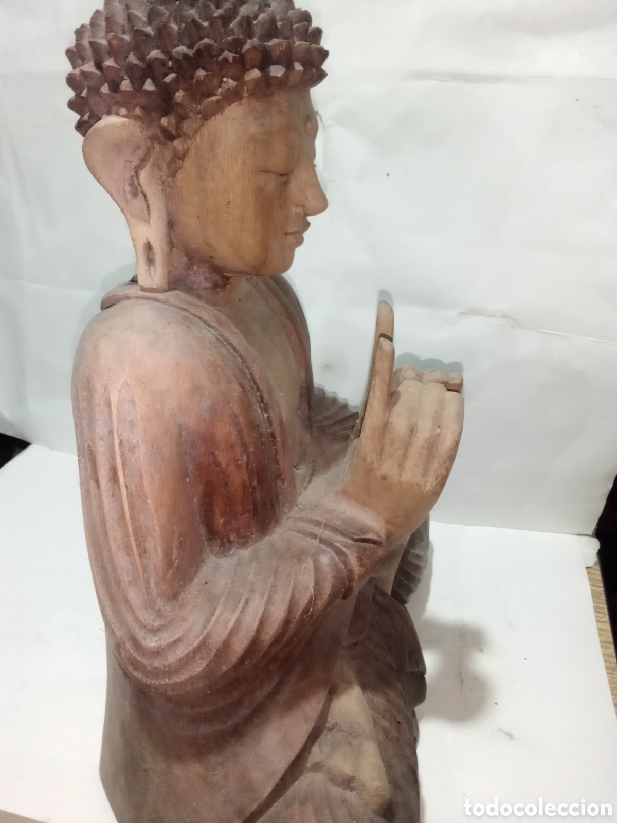 Artesan&iacute;a: BUDA - MADERA TECA - 31X26 cm - Foto 5