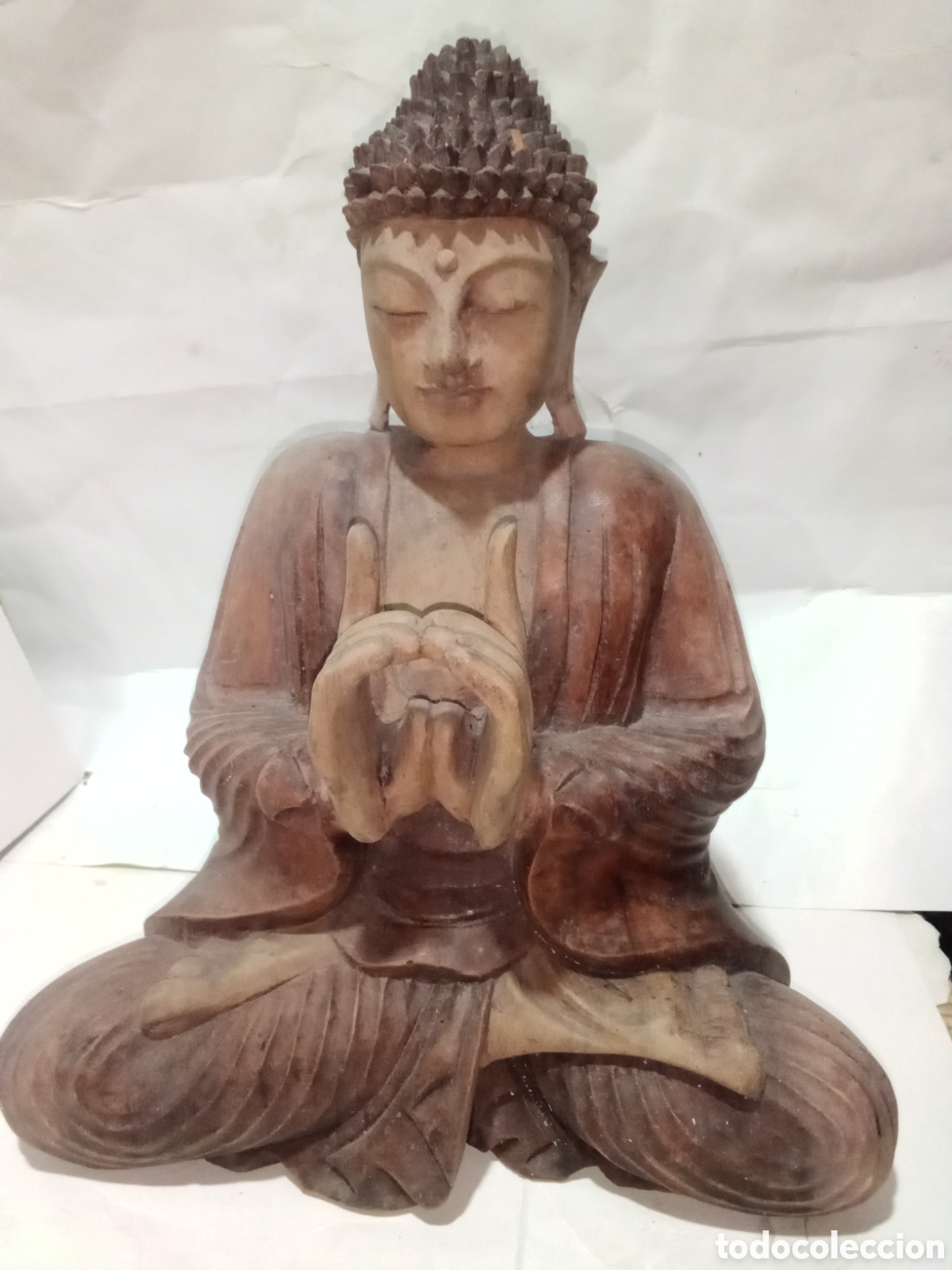 Artesan&iacute;a: BUDA - MADERA TECA - 31X26 cm - Foto 6