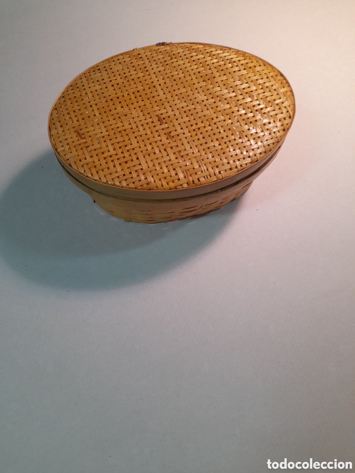 Artesan&iacute;a: Costos estuche hecho a mano de mimbre - Foto 1