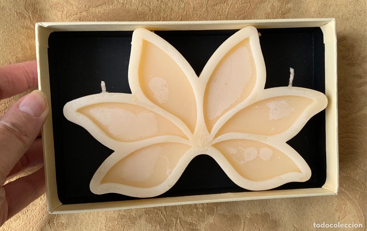 Artesan&iacute;a: VELA AROM&Aacute;TICA FLOR DE LOTO 4 MECHAS - Foto 1