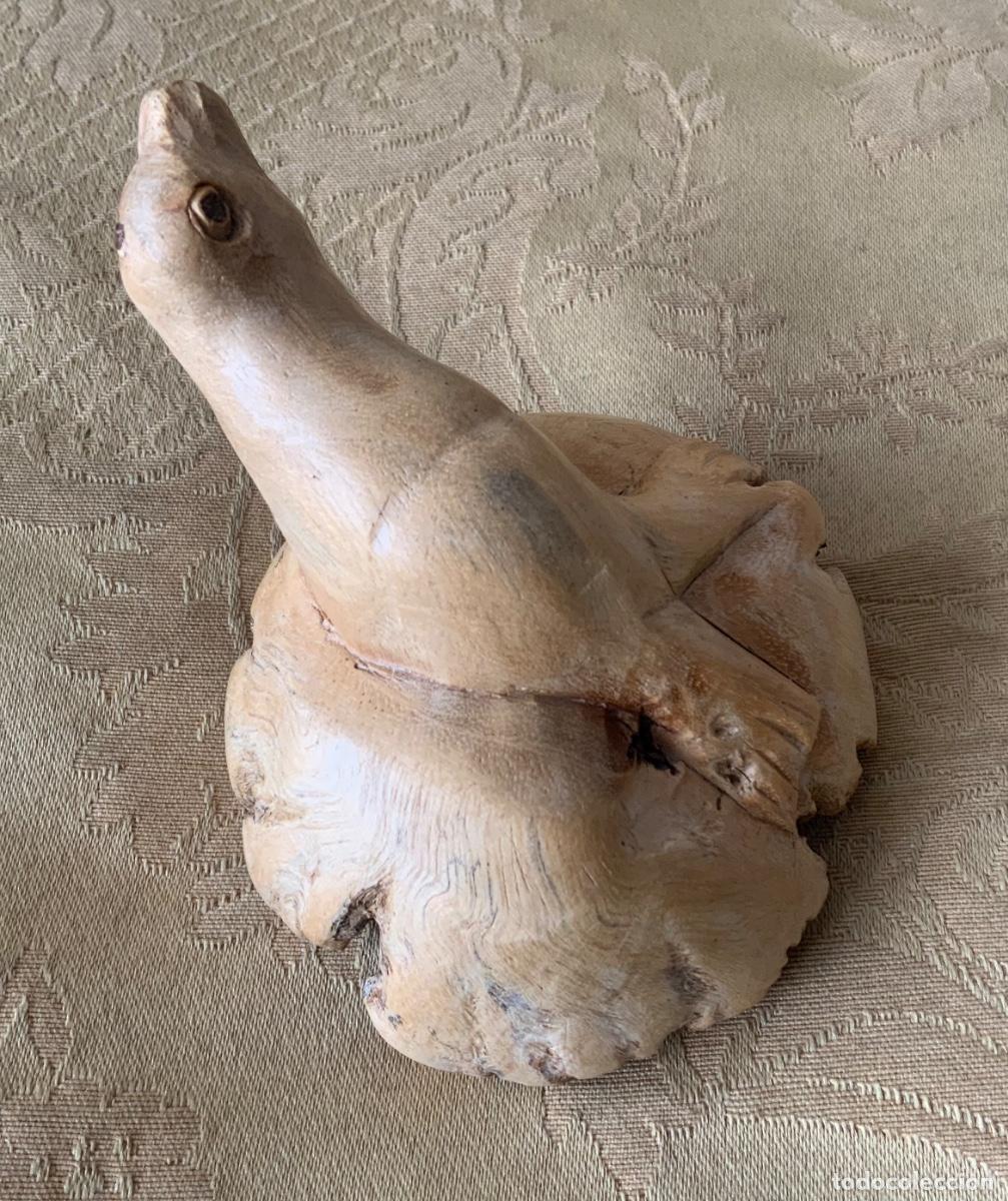 Artesan&iacute;a: FOCA TALLADA A MANO EN MADERA DE PARASITO BALINES - Foto 11