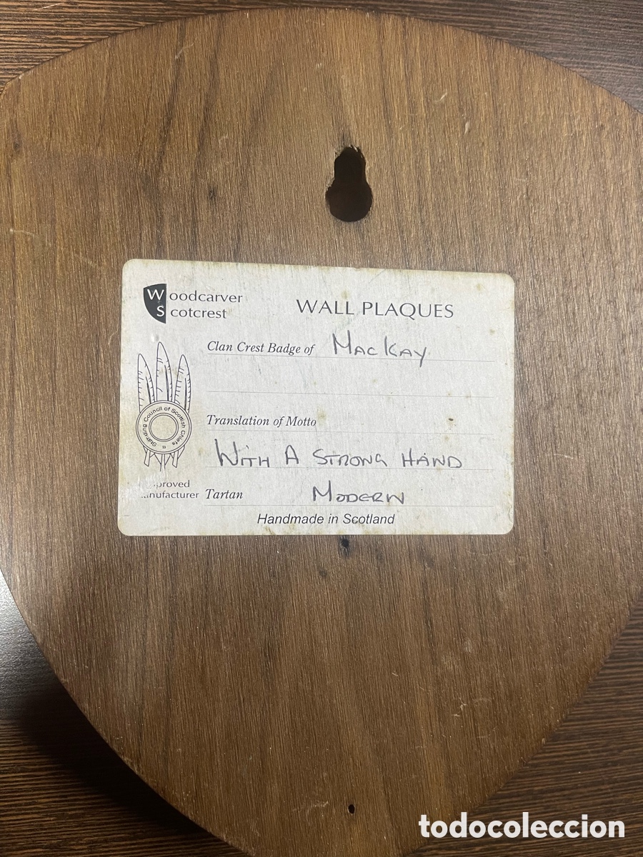 Artesan&iacute;a: Placa de pared de madera talladas a mano - Foto 7