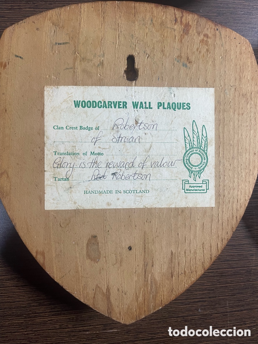Artesan&iacute;a: Placa de pared de madera talladas a mano - Foto 8