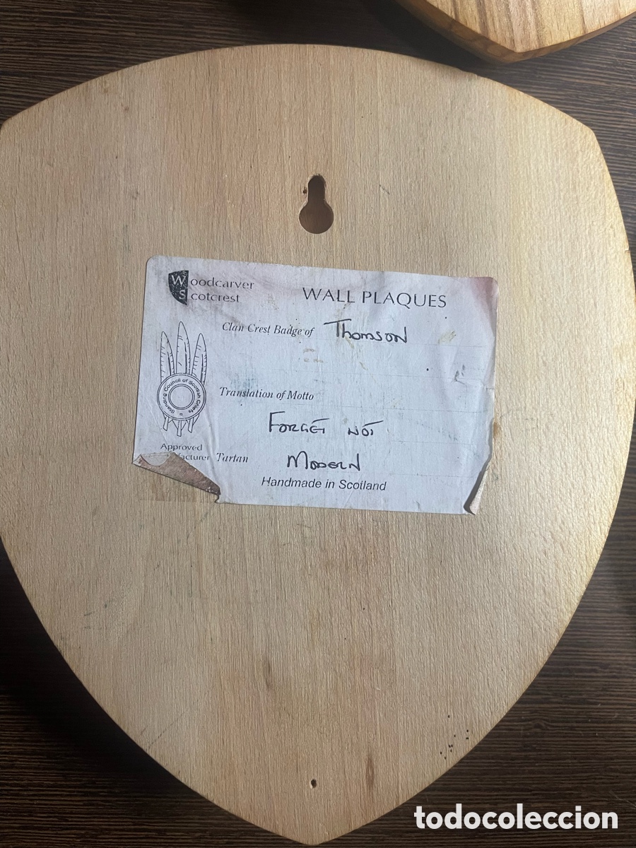 Artesan&iacute;a: Placa de pared de madera talladas a mano - Foto 9