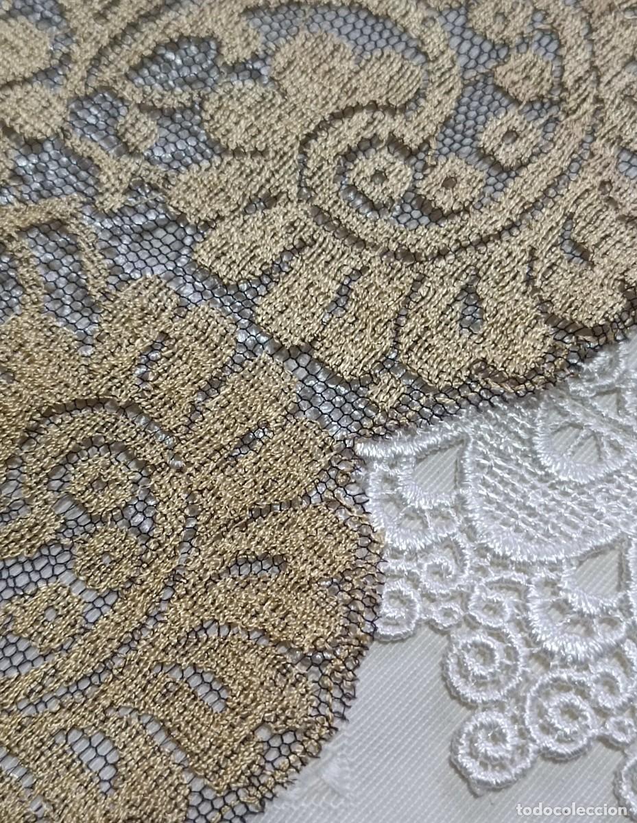 Artesan&iacute;a: Mantilla dorada para ceremonia - Foto 1