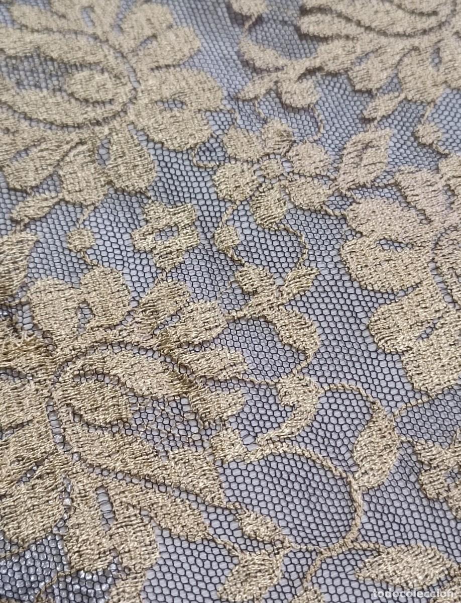 Artesan&iacute;a: Mantilla dorada para ceremonia - Foto 5