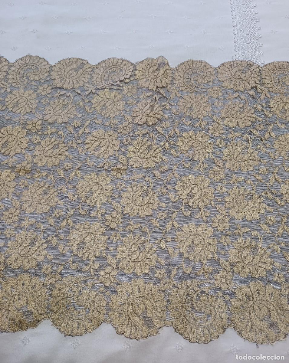 Artesan&iacute;a: Mantilla dorada para ceremonia - Foto 10