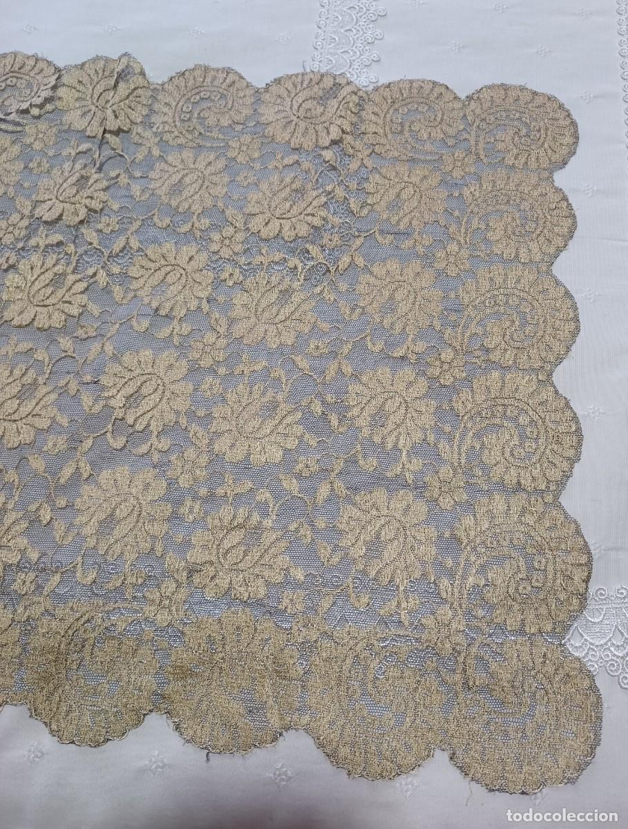 Artesan&iacute;a: Mantilla dorada para ceremonia - Foto 11