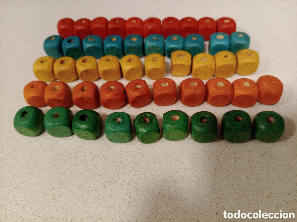 Artesan&iacute;a: 49 BOLAS MADERA con AGUJERO - Foto 2
