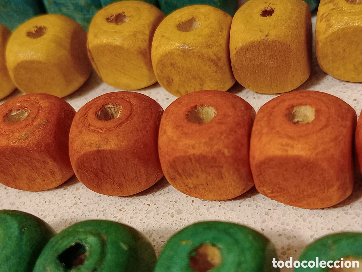 Artesan&iacute;a: 49 BOLAS MADERA con AGUJERO - Foto 3
