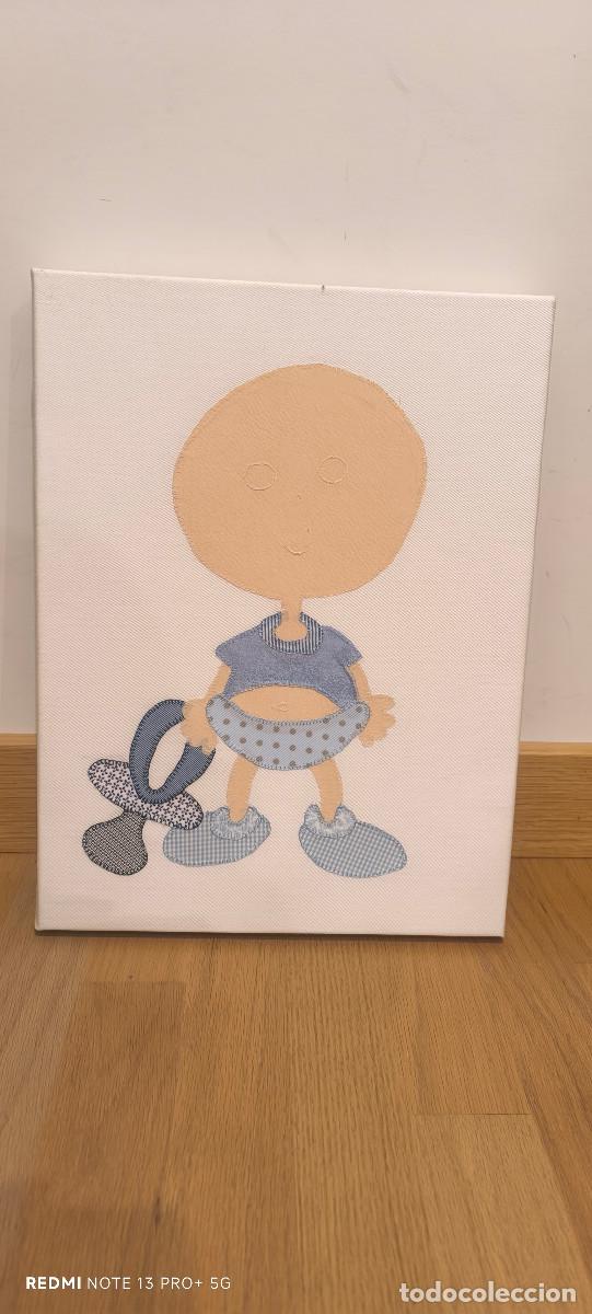 Artesan&iacute;a: CUADRO INFANTIL BEBE DECORACION REGALO - Foto 1
