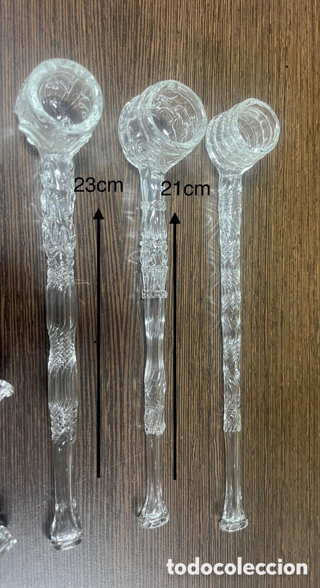 Artesan&iacute;a: Pipas Cristal Tallado - 8 und - Foto 2