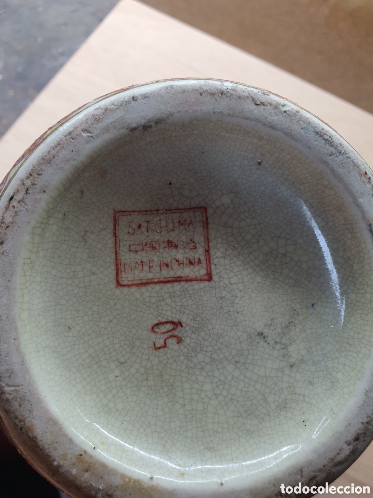 Artesan&iacute;a: Jarron chino satsuma - Foto 3