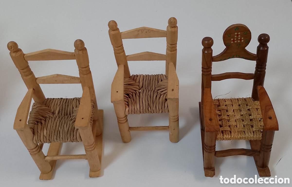Artesan&iacute;a: Juego de sillas - Para mu&ntilde;ecas - Foto 1
