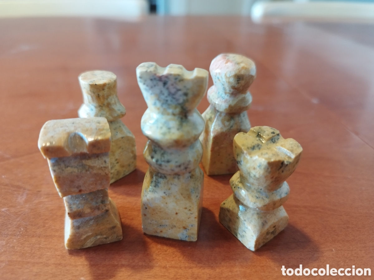 Artesan&iacute;a: Ajedrez m&aacute;rmol artesanal con tablero - Foto 5