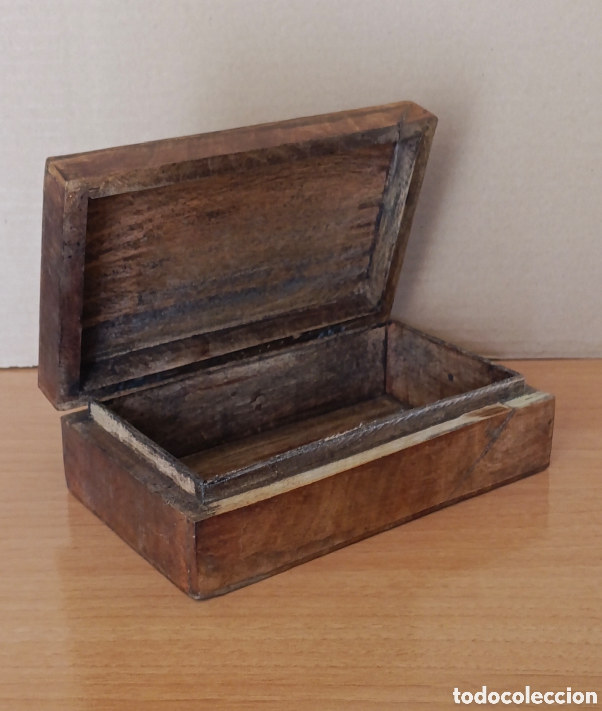 Artesan&iacute;a: Caja artesanal antigua. - Foto 6