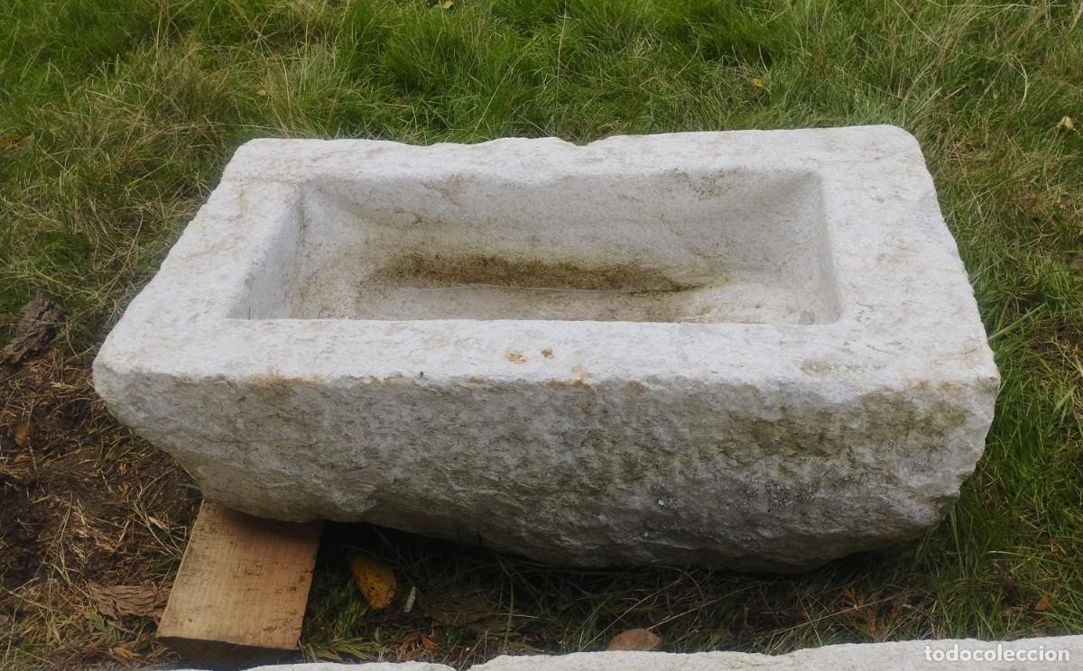 Artesan&iacute;a: Pila Rectangular de Granito 73x43x26 // jrsanchezantiques - Foto 1