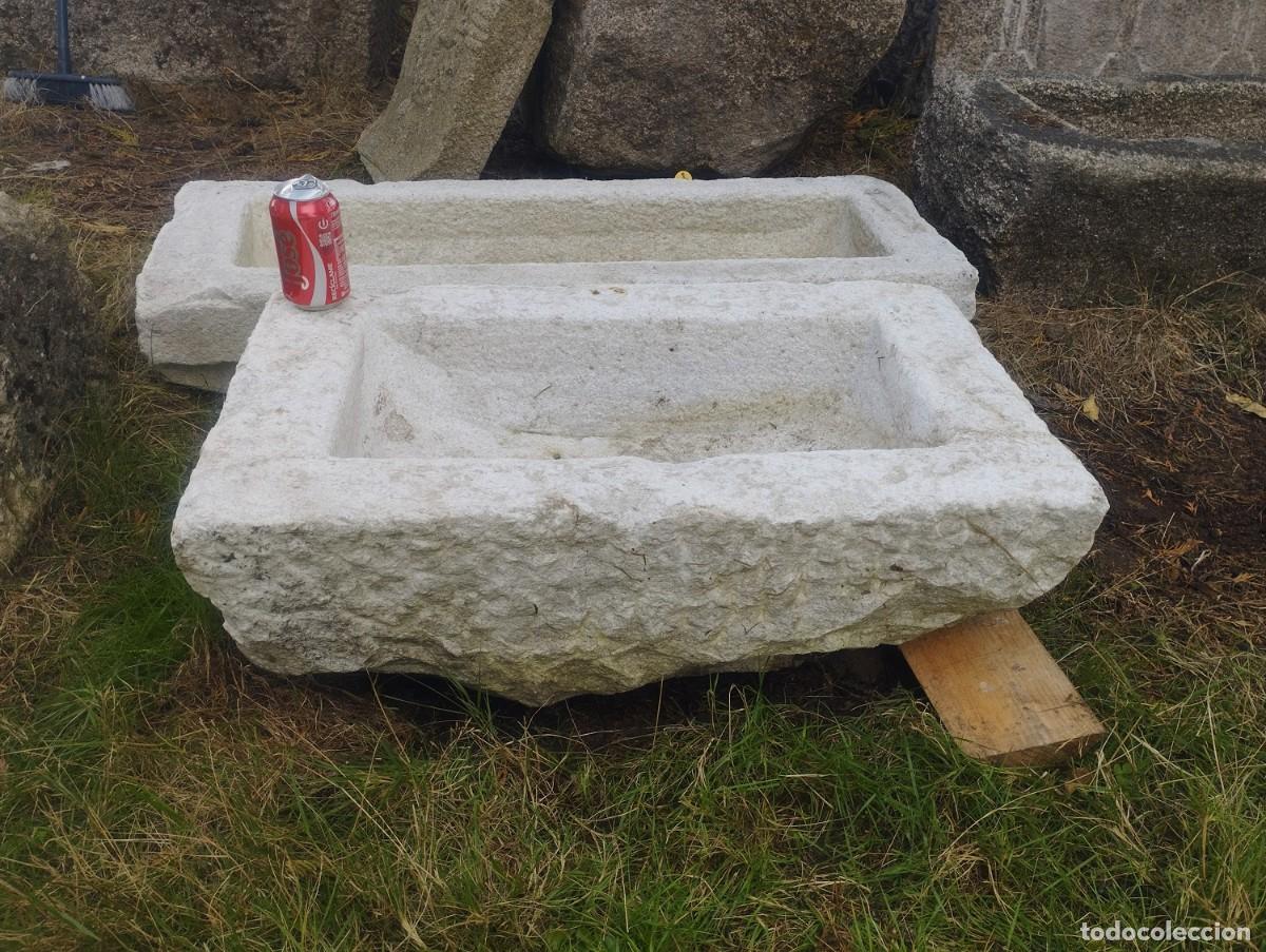 Artesan&iacute;a: Pila Rectangular de Granito 73x43x26 // jrsanchezantiques - Foto 2
