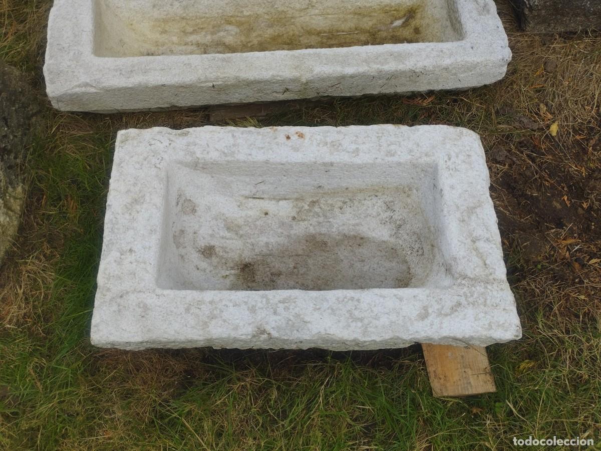 Artesan&iacute;a: Pila Rectangular de Granito 73x43x26 // jrsanchezantiques - Foto 5